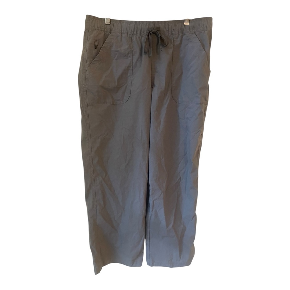 Title Nine Women's Gray Cropped Scout Pants - Picture 3 of 8